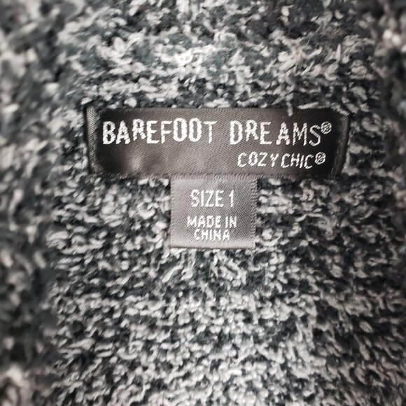 Barefoot Dreams Cozychic Soft Cozy Adult Robe Size 1 Small Gray Style 509 - Picture 3 of 6